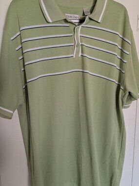 Classic golf wear piece from Tehama. Soft 100% cotton,